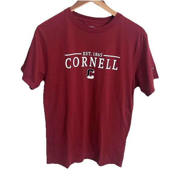 Cornell University League T-Shirt Medium Short Sleeve Crew Neck Ivy League - Picture 1 of 7